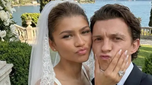 Truth behind Tom Holland and Zendaya wedding photo with millions of instagram likes